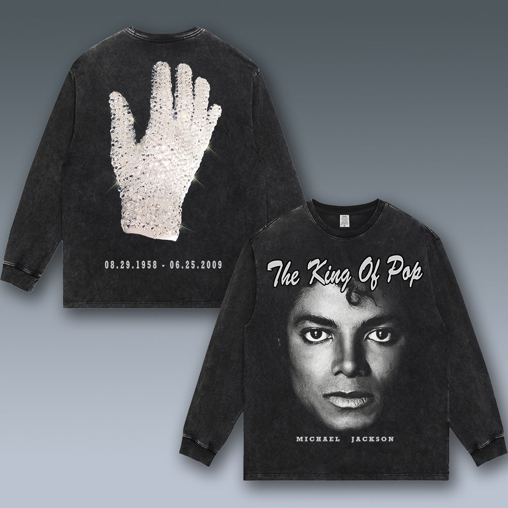 VINTAGE LONG SLEEVE TEE | MICHAEL JACKSON