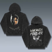 VINTAGE HOODIES | WAKANDA FOREVER -BLACK PANTHER