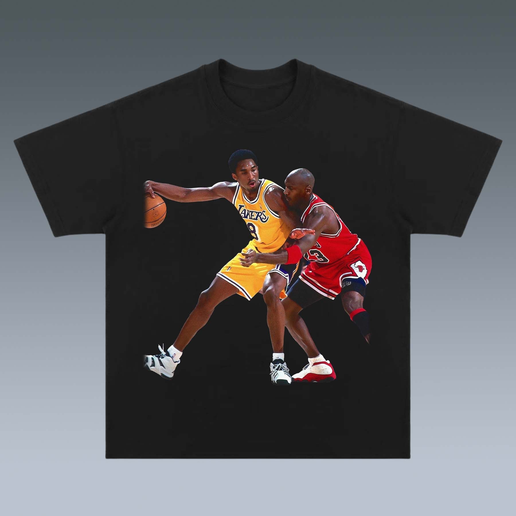 VINTAGE TEE | KOBE & MICHAEL JORDAN