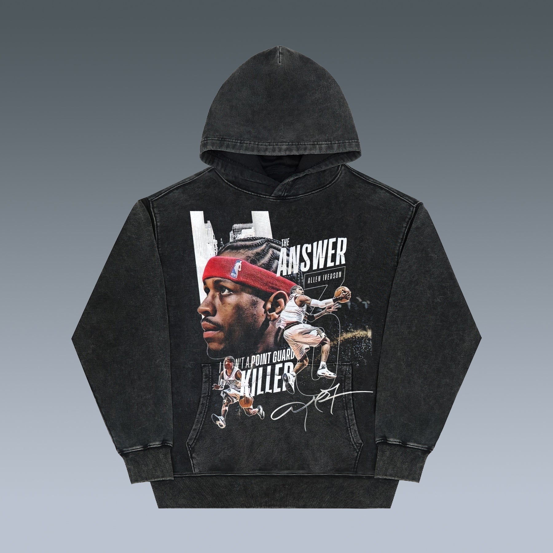 VINTAGE HOODIES | ALLEN IVERSON& AI& THE ANSWER