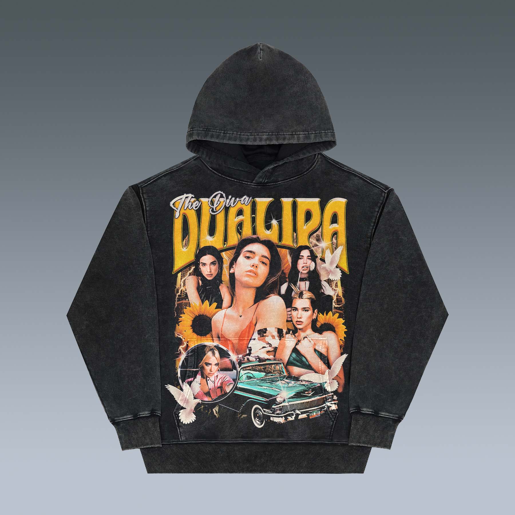 VINTAGE HOODIES | DUA LIPA