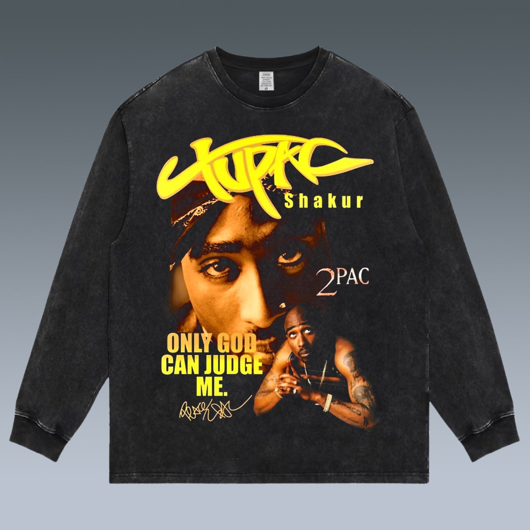 VINTAGE LONG SLEEVE TEE | TUPAC/ 2PAC