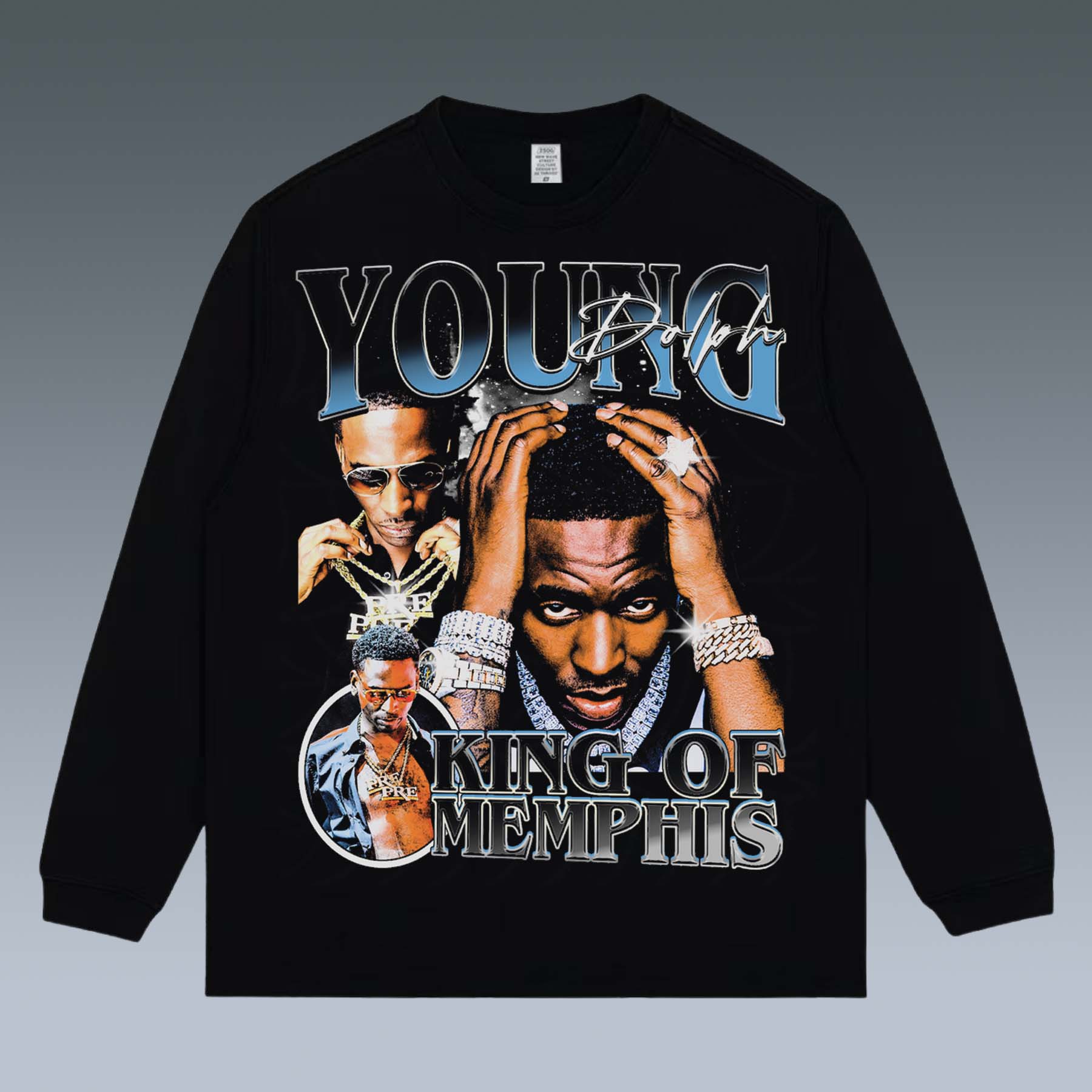 VINTAGE LONG SLEEVE TEE | YOUNG DOLPH