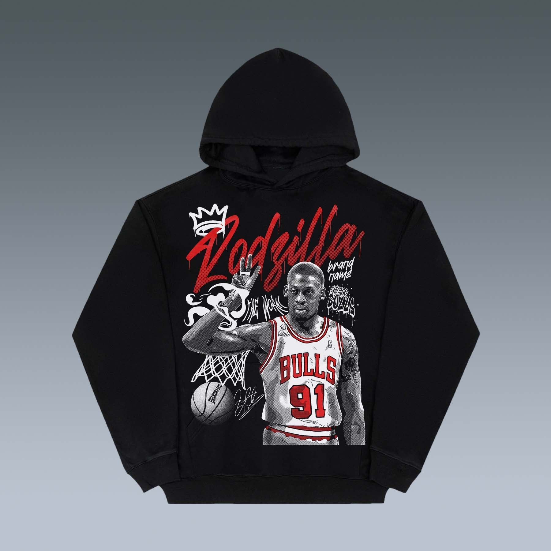 VINTAGE HOODIES | DENNIS RODMAN