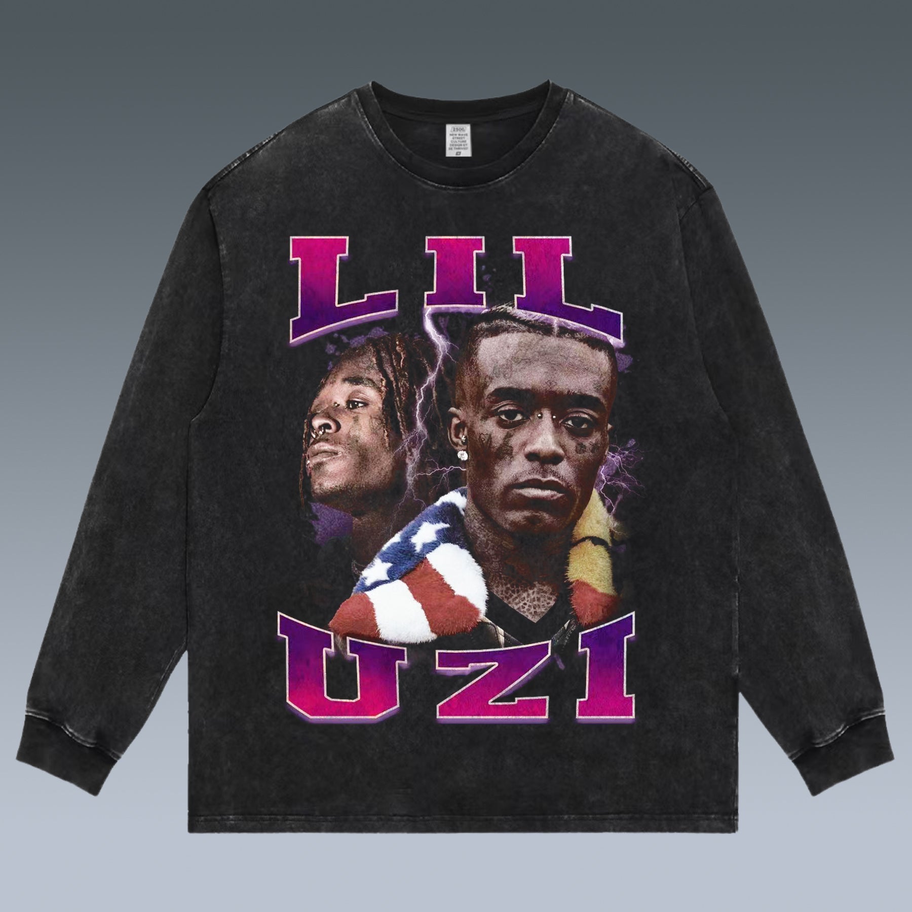 VINTAGE LONG SLEEVE TEE | LIL UZI