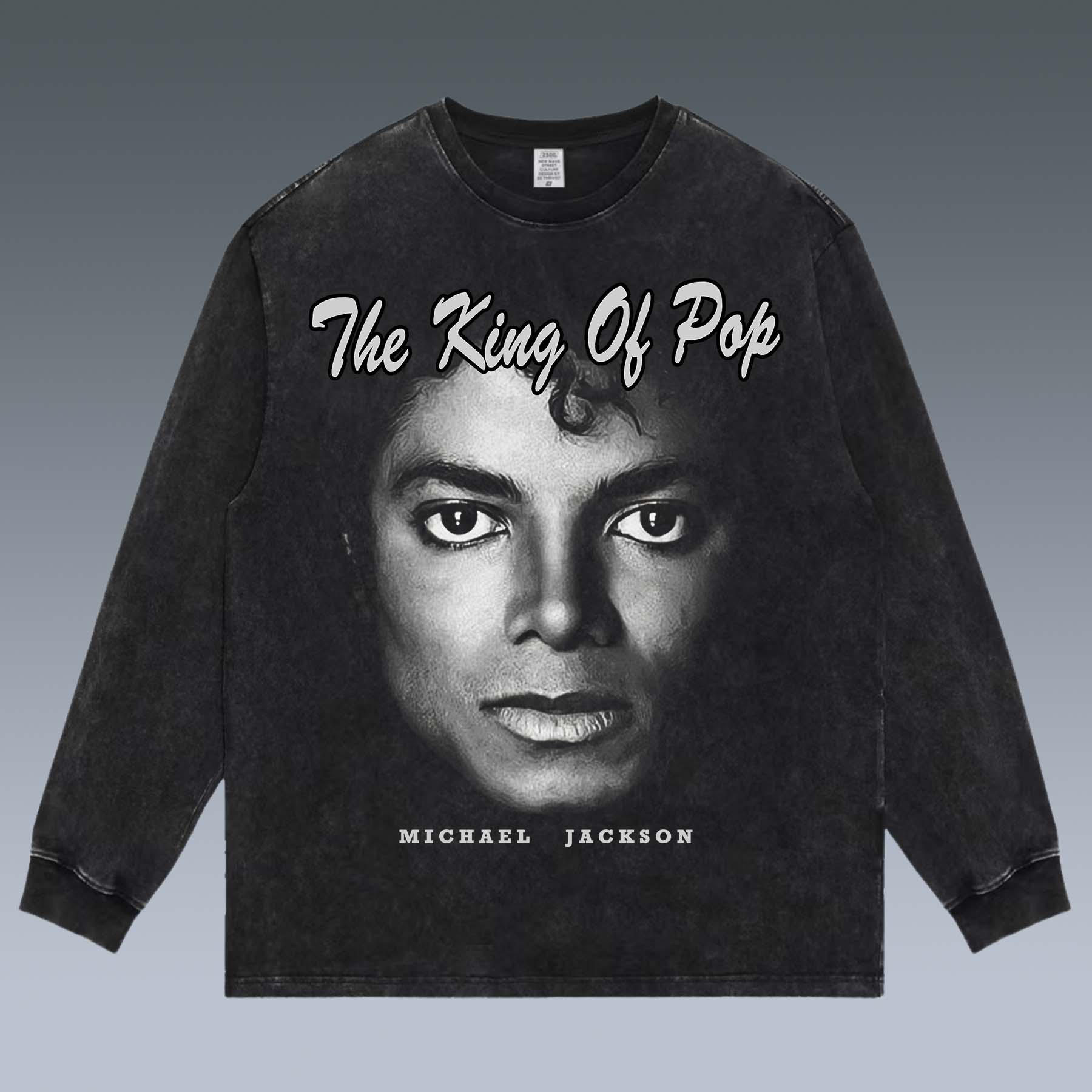 VINTAGE LONG SLEEVE TEE | MICHAEL JACKSON