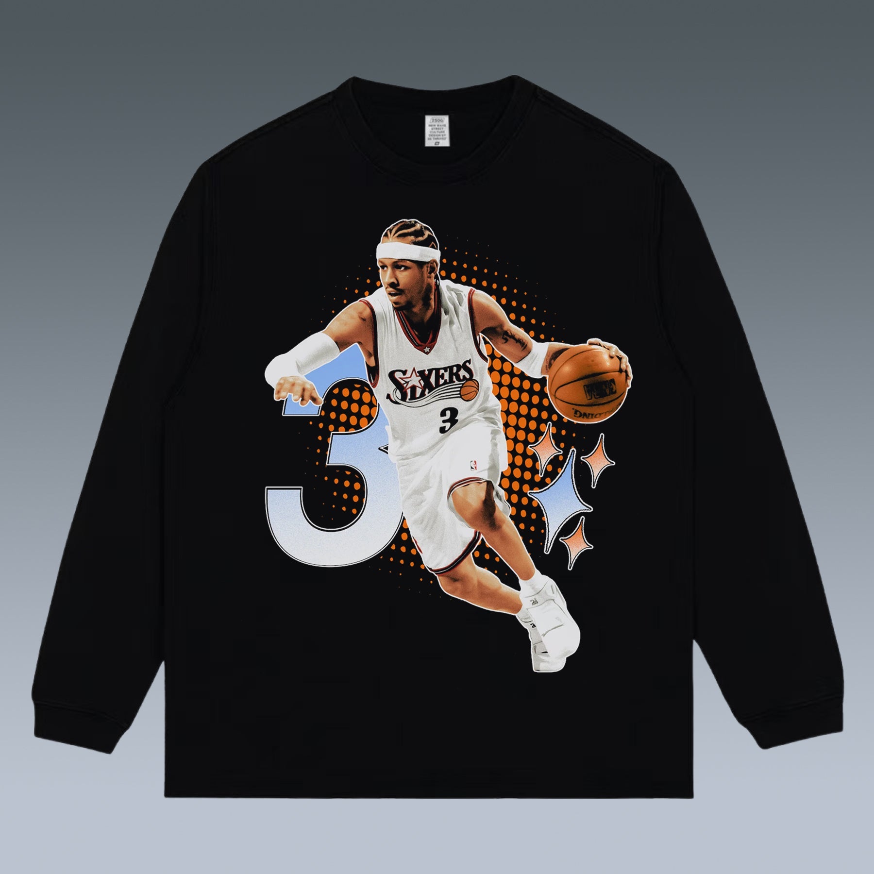 VINTAGE LONG SLEEVE TEE | ALLEN IVERSON AI