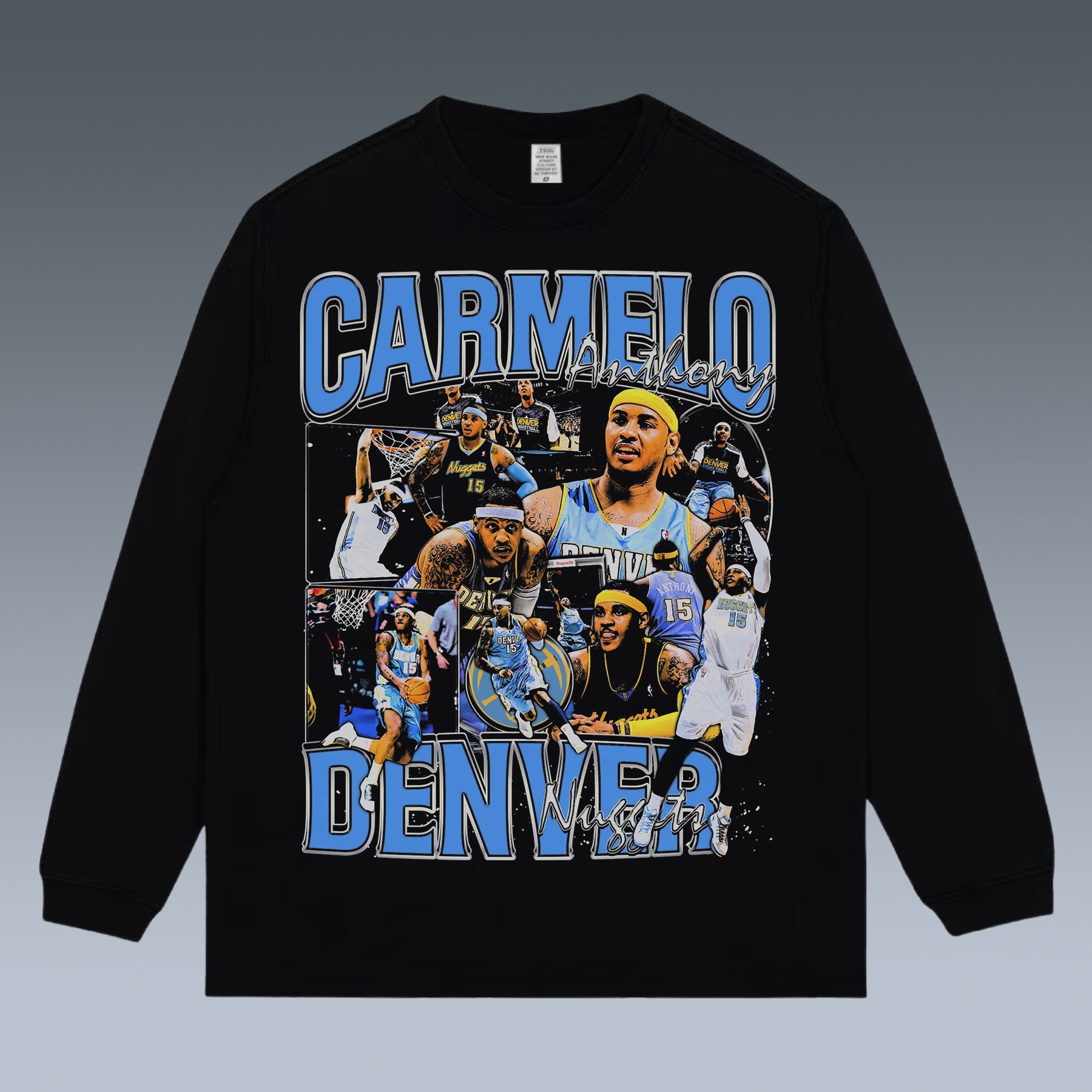 VINTAGE LONG SLEEVE TEE | CARMELO ANTHONY