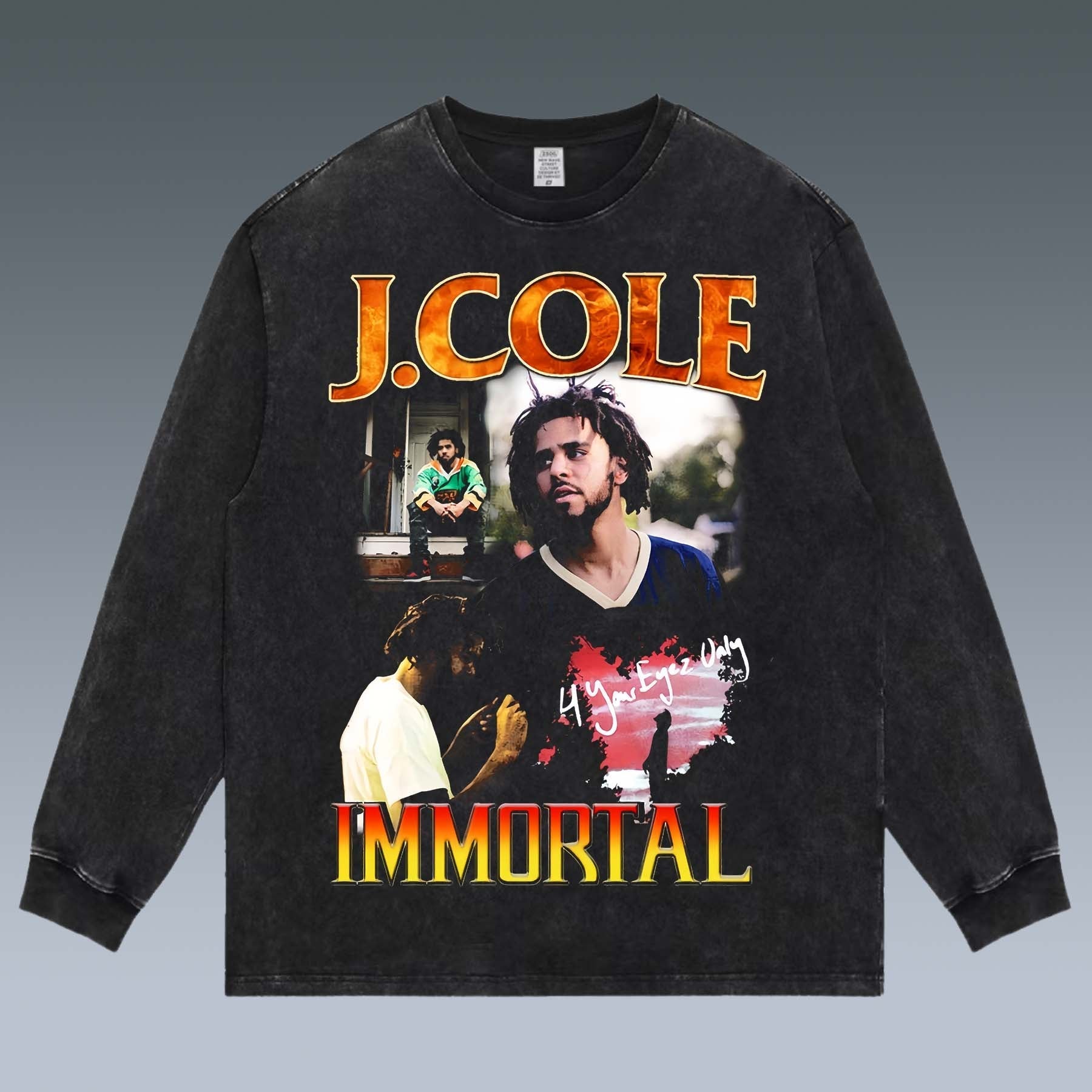 VINTAGE LONG SLEEVE TEE | J COLE