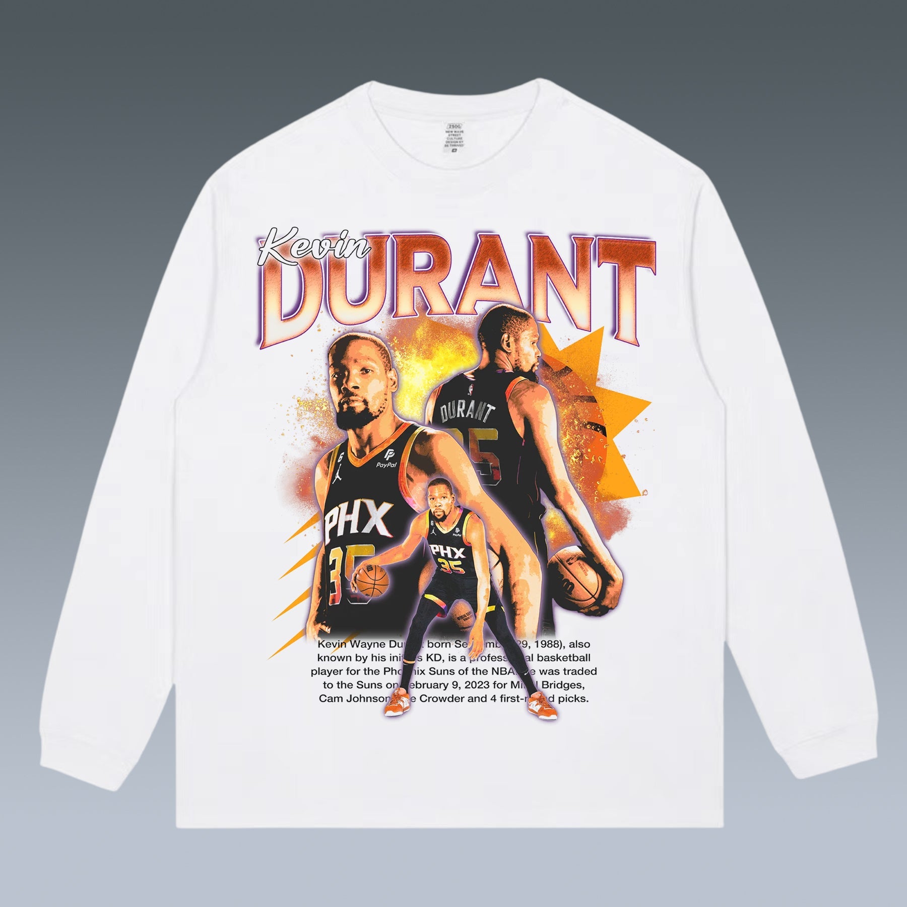 VINTAGE LONG SLEEVE TEE | KEVIN DURANT