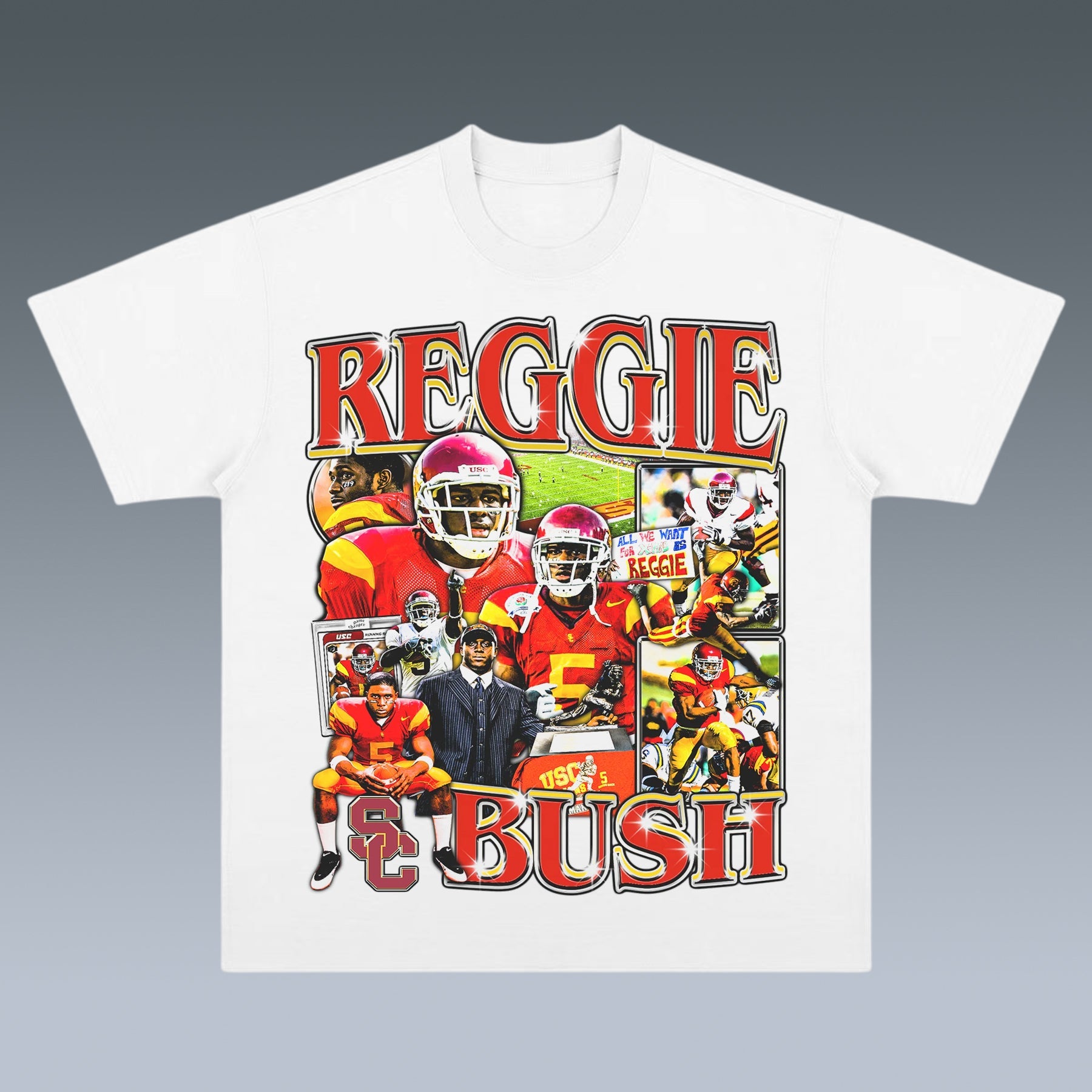 VINTAGE TEE | REGGIE BUSH USC