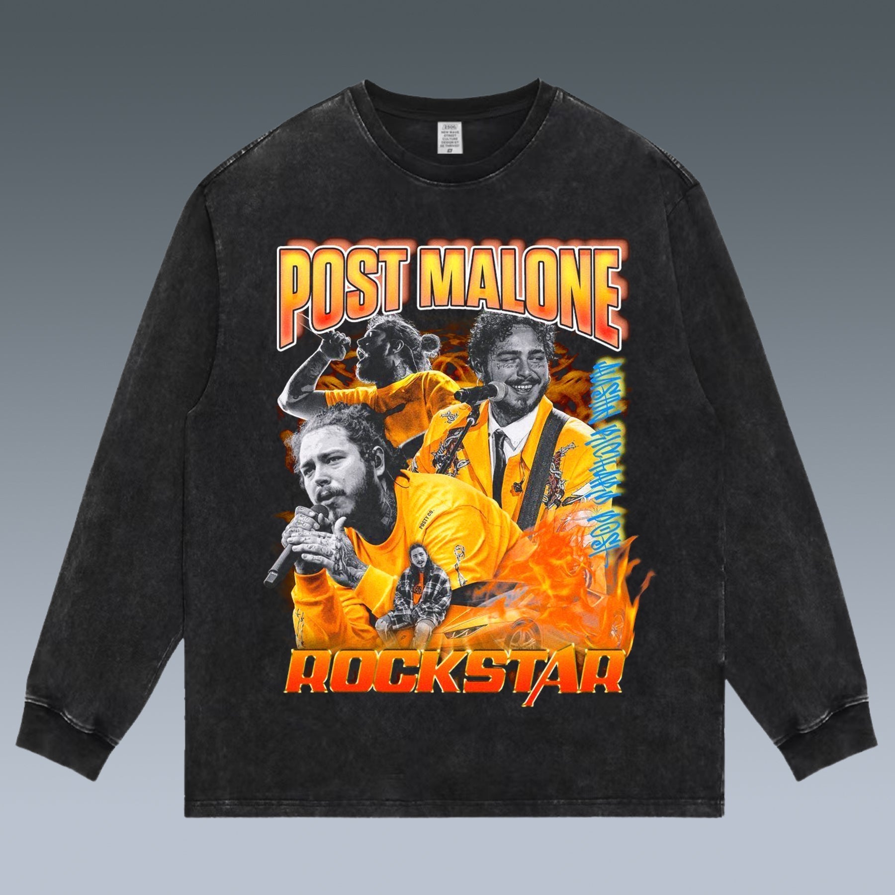 VINTAGE LONG SLEEVE TEE | POST MALONE