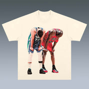 VINTAGE TEE | LUKA DONCIC - MICHAEL JORDAN 6.6