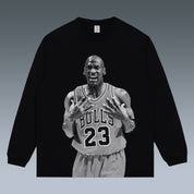 VINTAGE LONG SLEEVE TEE | MICHAEL JORDAN 4.10