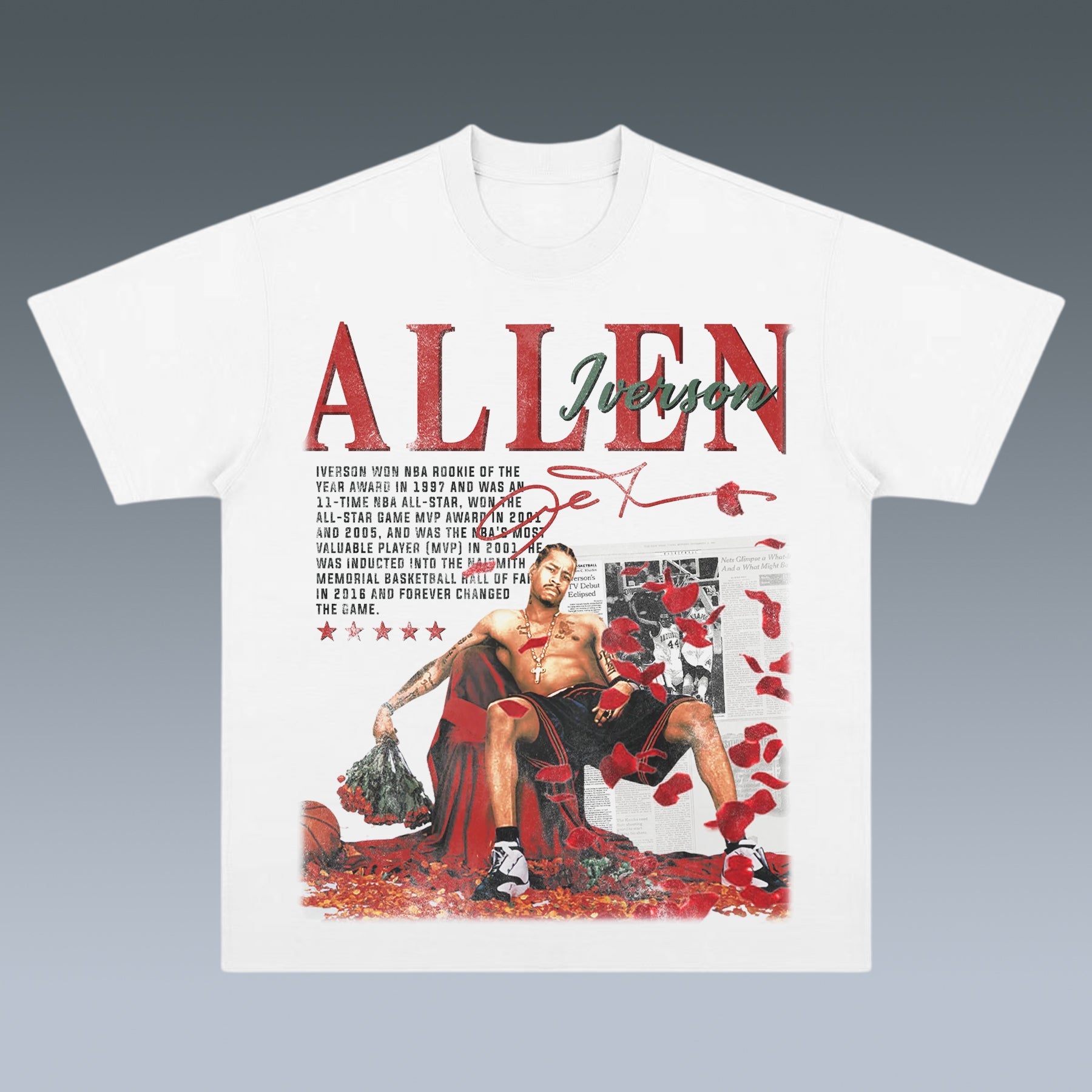 VINTAGE TEE | ALLEN IVERSON AI