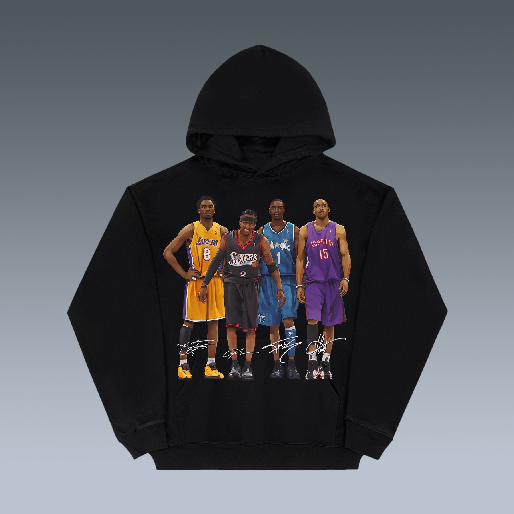 VINTAGE HOODIES | KOBE-IVERSON-TMAC-VINCE CARTER