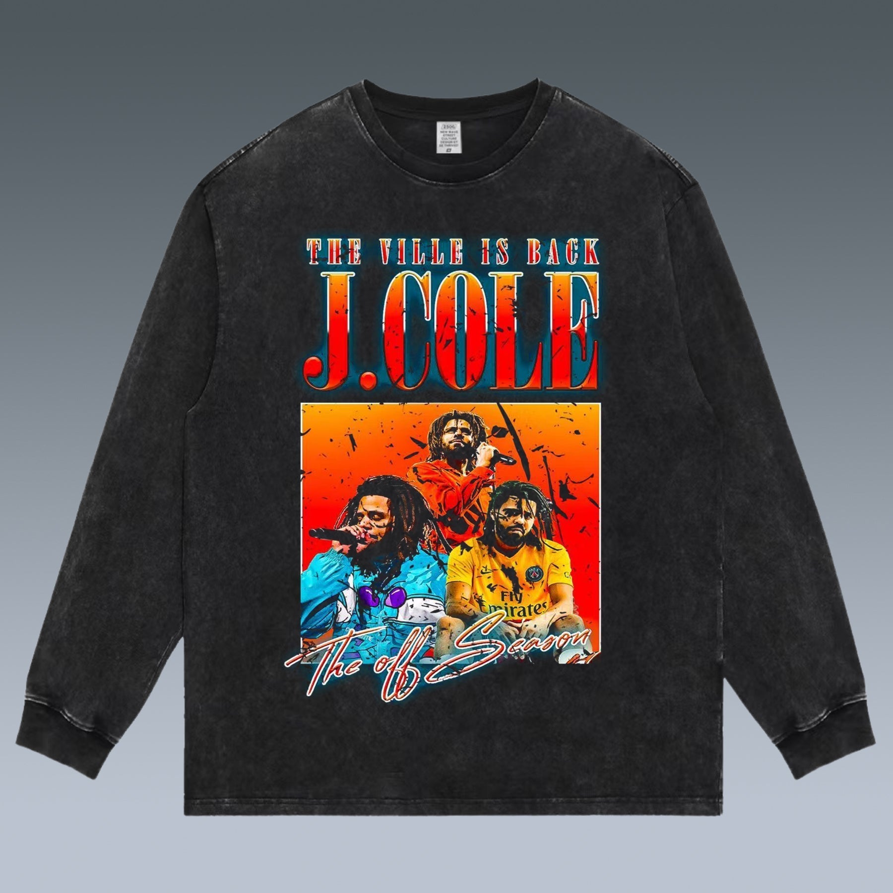 VINTAGE LONG SLEEVE TEE | J COLE