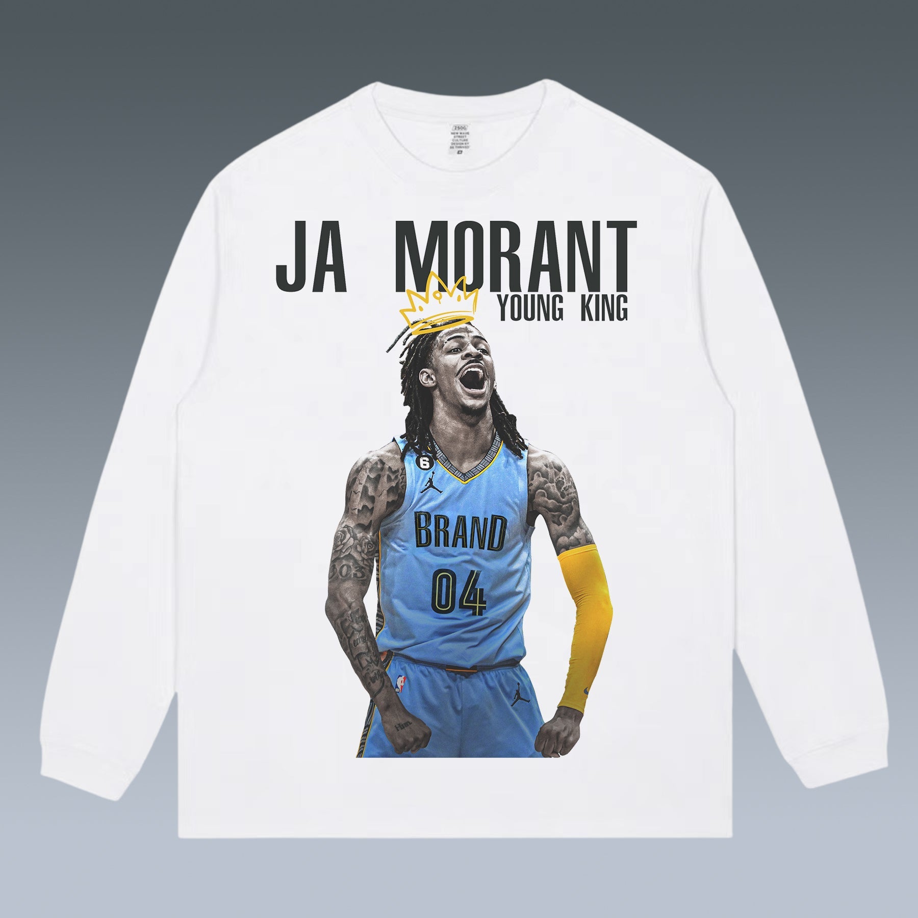 VINTAGE LONG SLEEVE TEE | JA MORANT