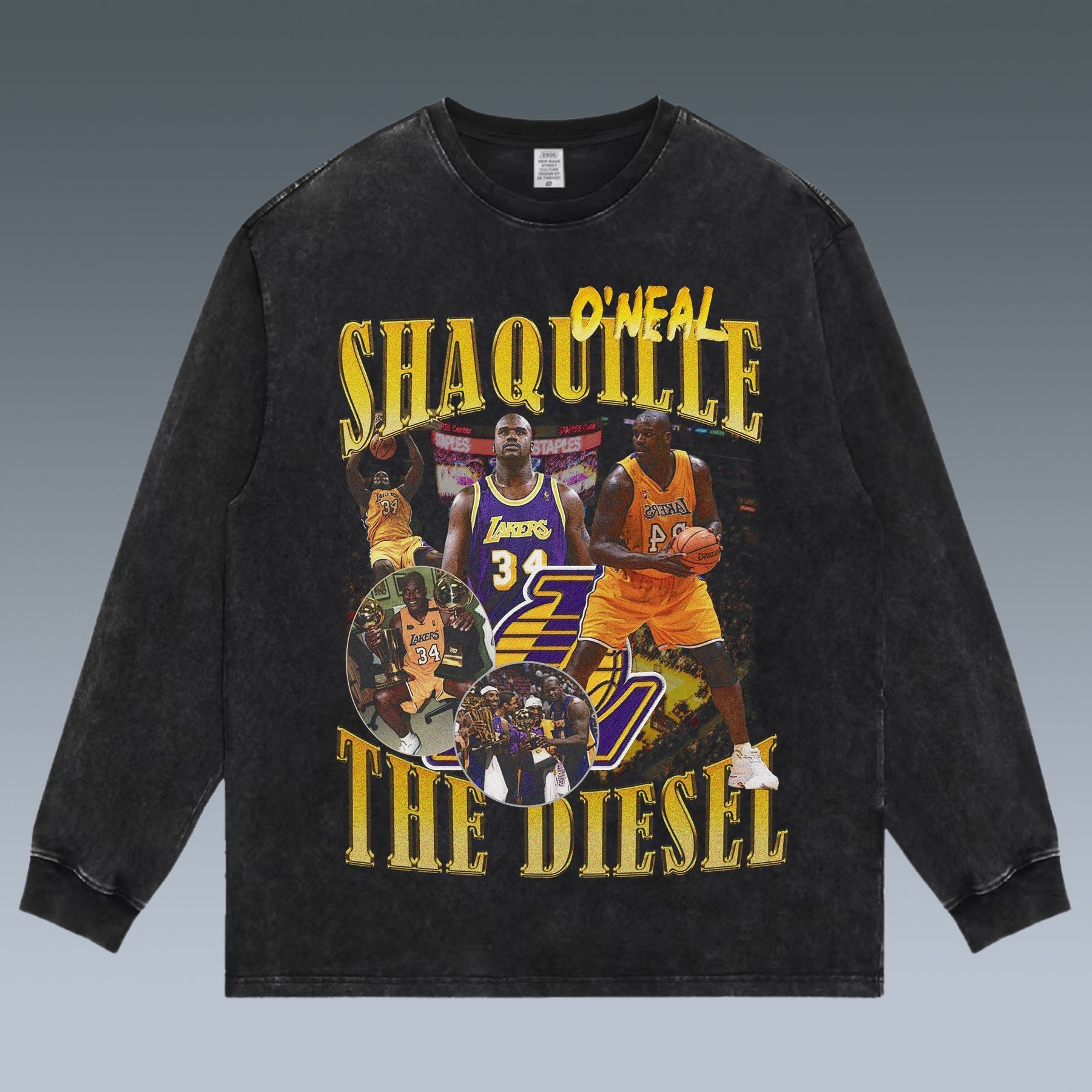 VINTAGE LONG SLEEVE TEE | SHAQUILLE O'NEAL