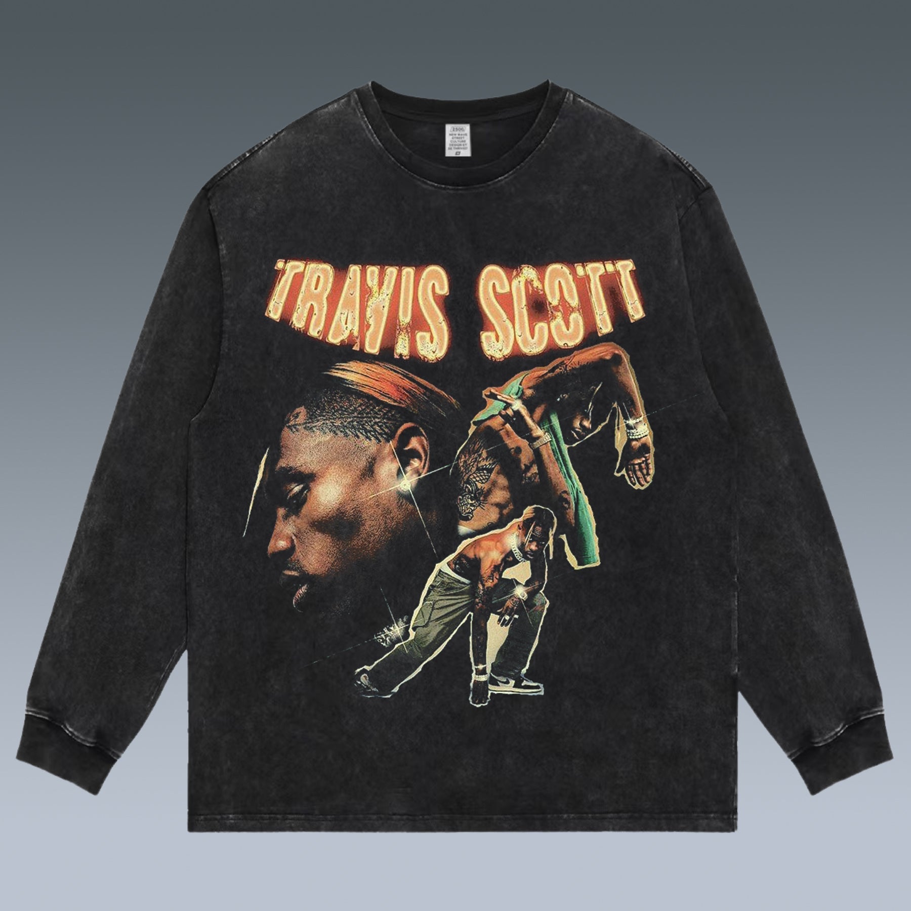 VINTAGE LONG SLEEVE TEE | TRAVIS SCOTT