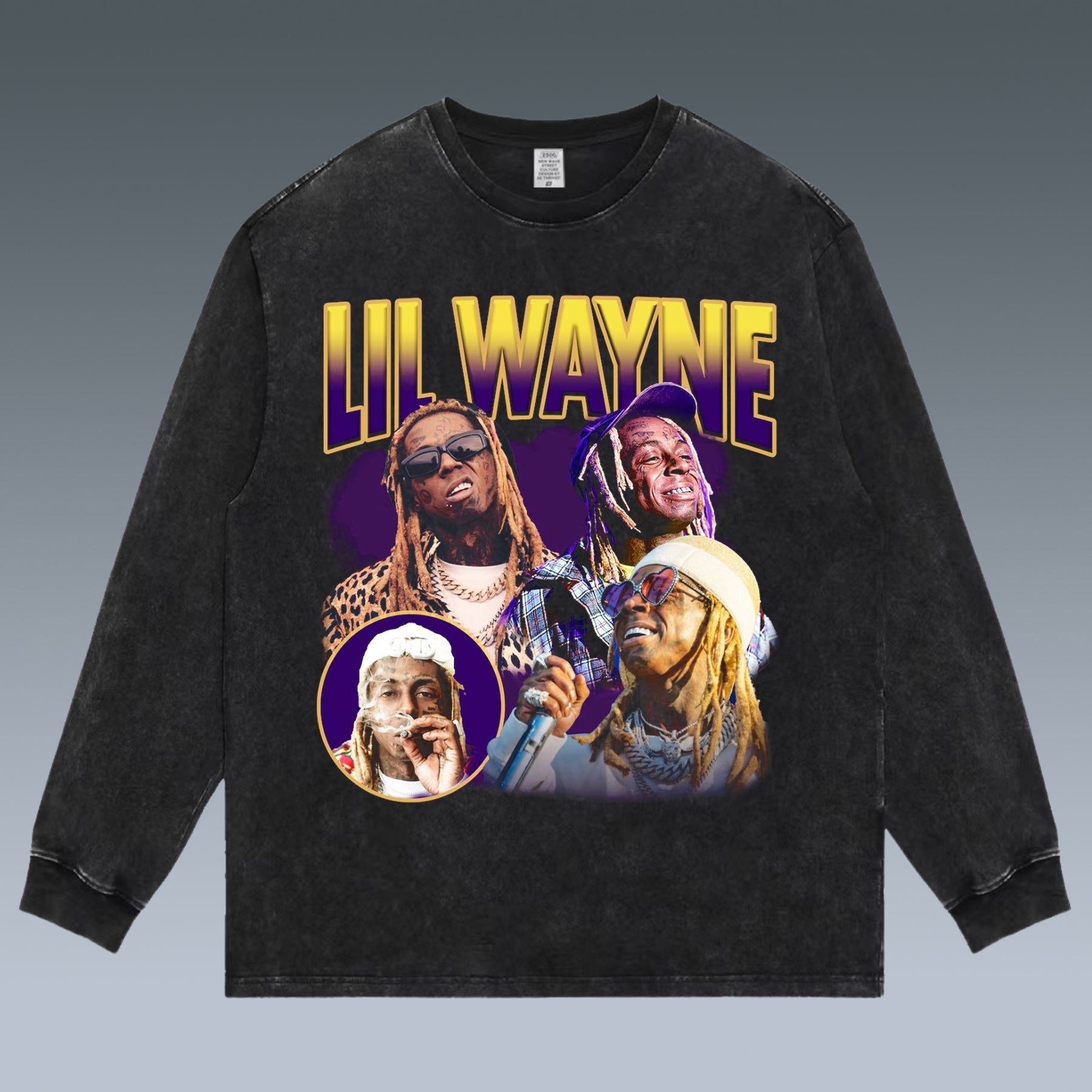 VINTAGE LONG SLEEVE TEE | LIL WAYNE