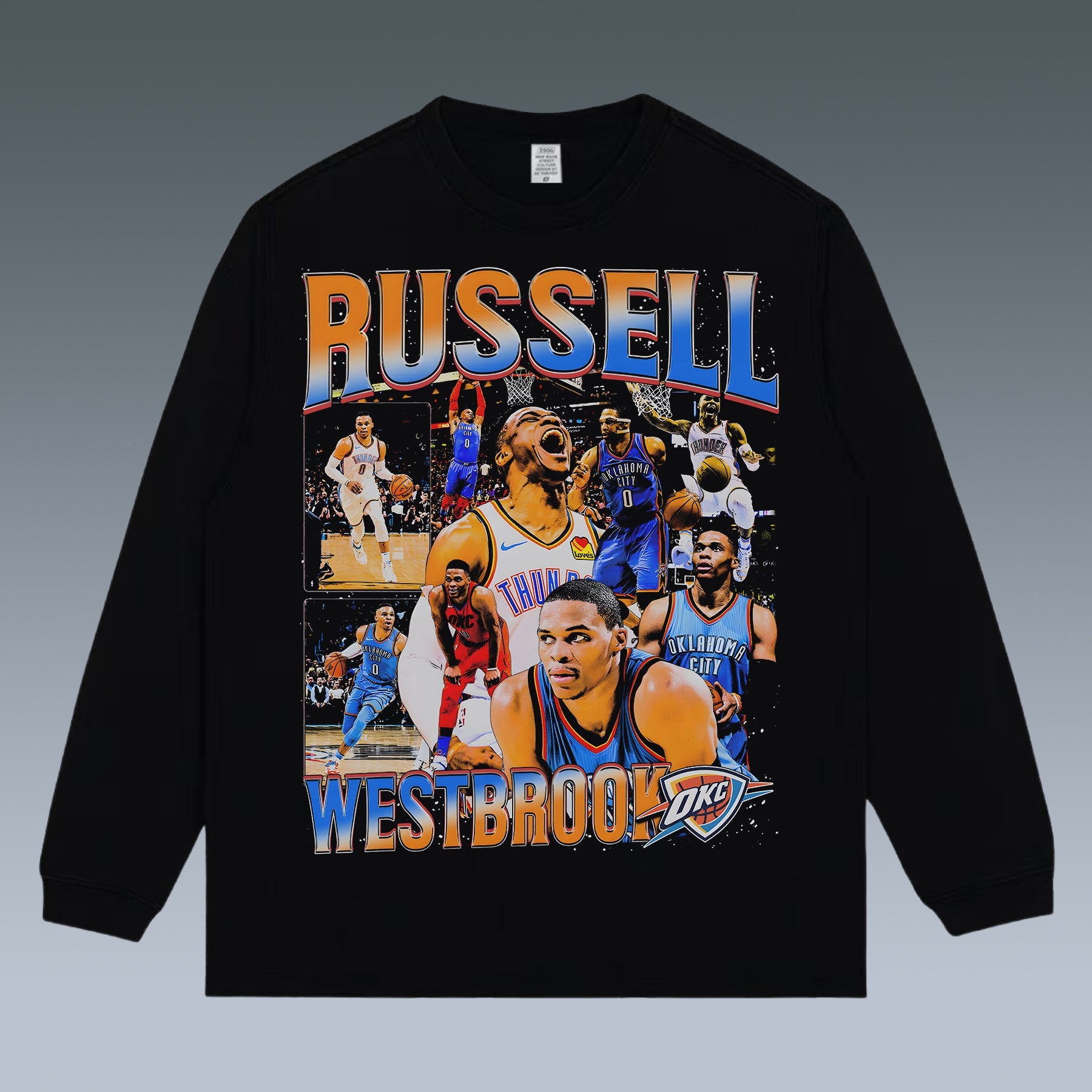 VINTAGE LONG SLEEVE TEE | RUSSELL WESTBROOK