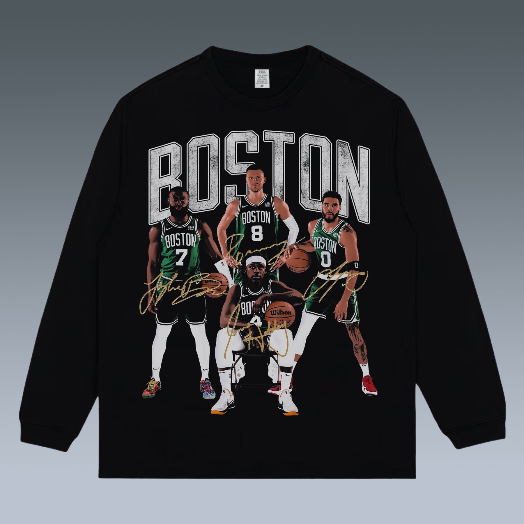 VINTAGE LONG SLEEVE TEE | CELTICS