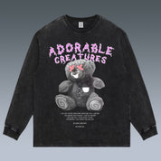 VINTAGE LONG SLEEVE TEE | ADORABLE CREATURES