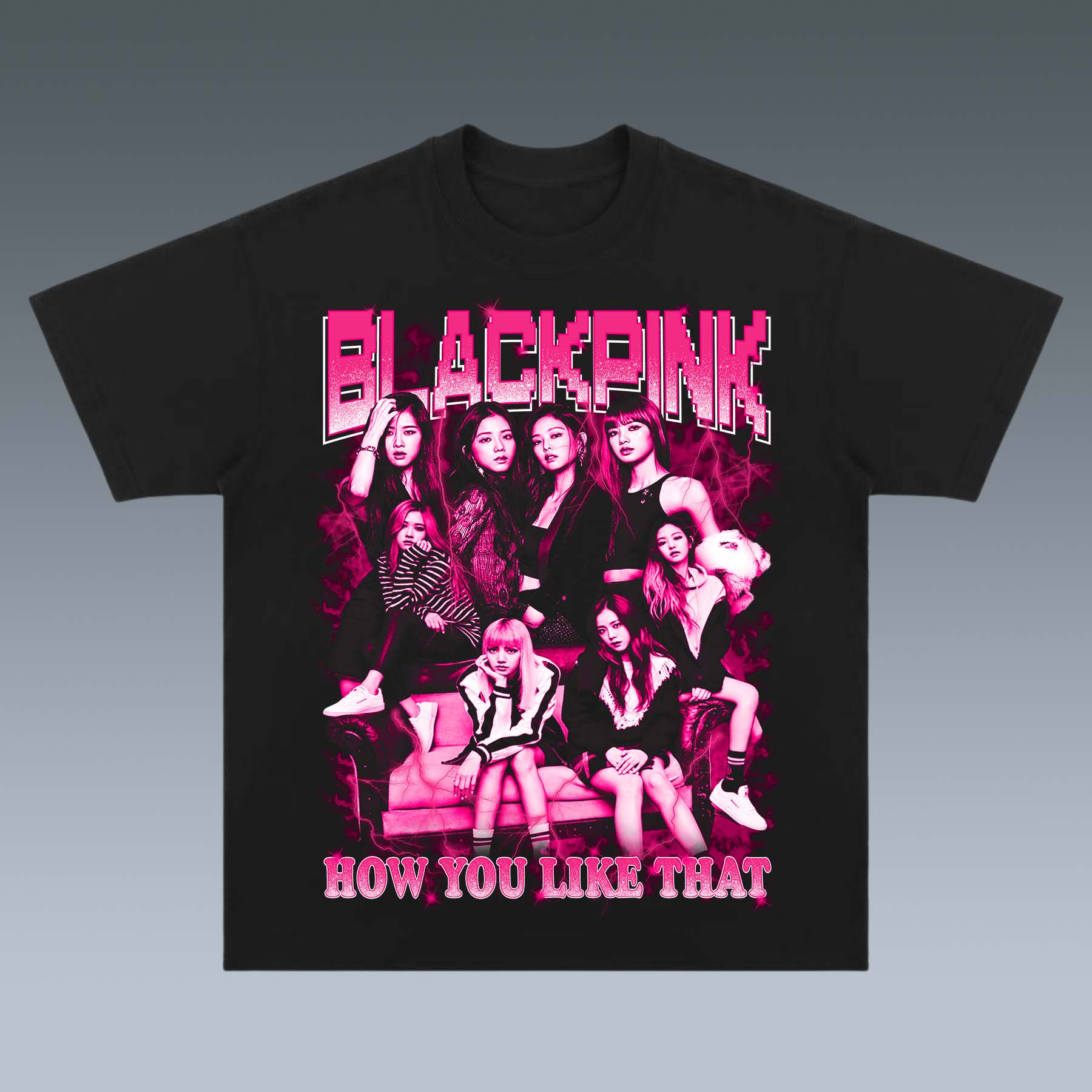 VINTAGE TEE | BLACK PINK