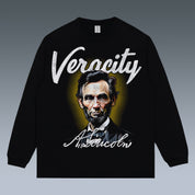 VINTAGE LONG SLEEVE TEE |  ABRAHAM LINCOLN