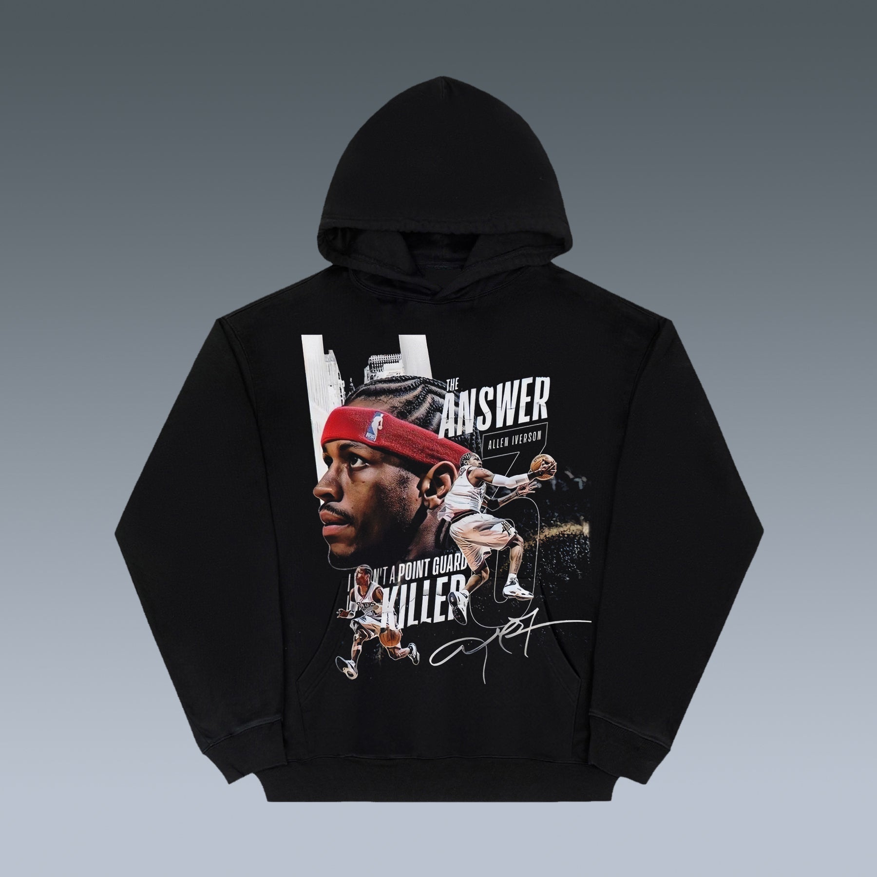 VINTAGE HOODIES | ALLEN IVERSON& AI& THE ANSWER