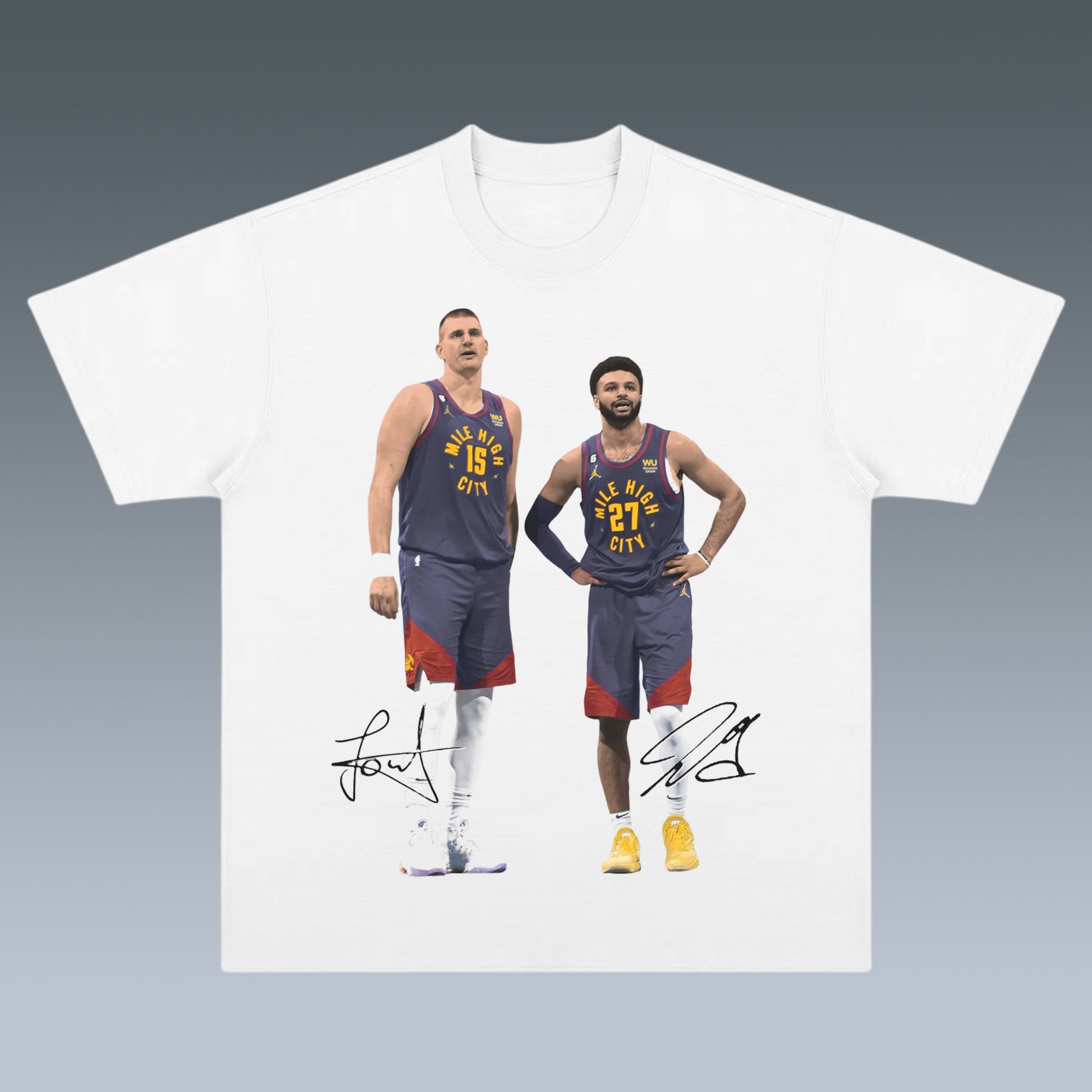 VINTAGE TEE | DENVER NUGGETS-JAMAL MURRAY&JOKIC