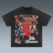 VINTAGE TEE | GOAT-MICHAEL JORDAN-MICHAEL JACKSON-MIKE TYSON