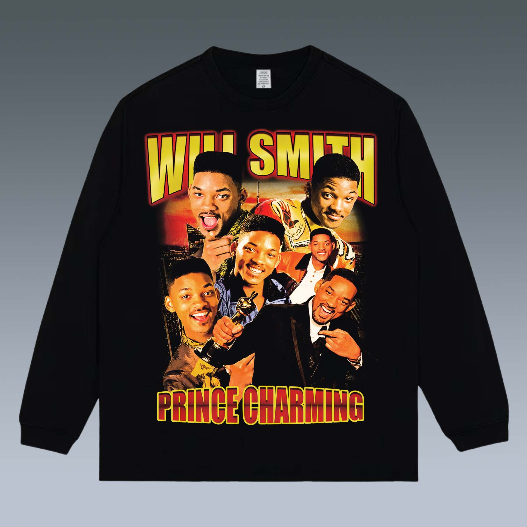 VINTAGE LONG SLEEVE TEE |  WILL SMITH
