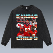 VINTAGE LONG SLEEVE TEE | KANSAS CITY CHIEFS