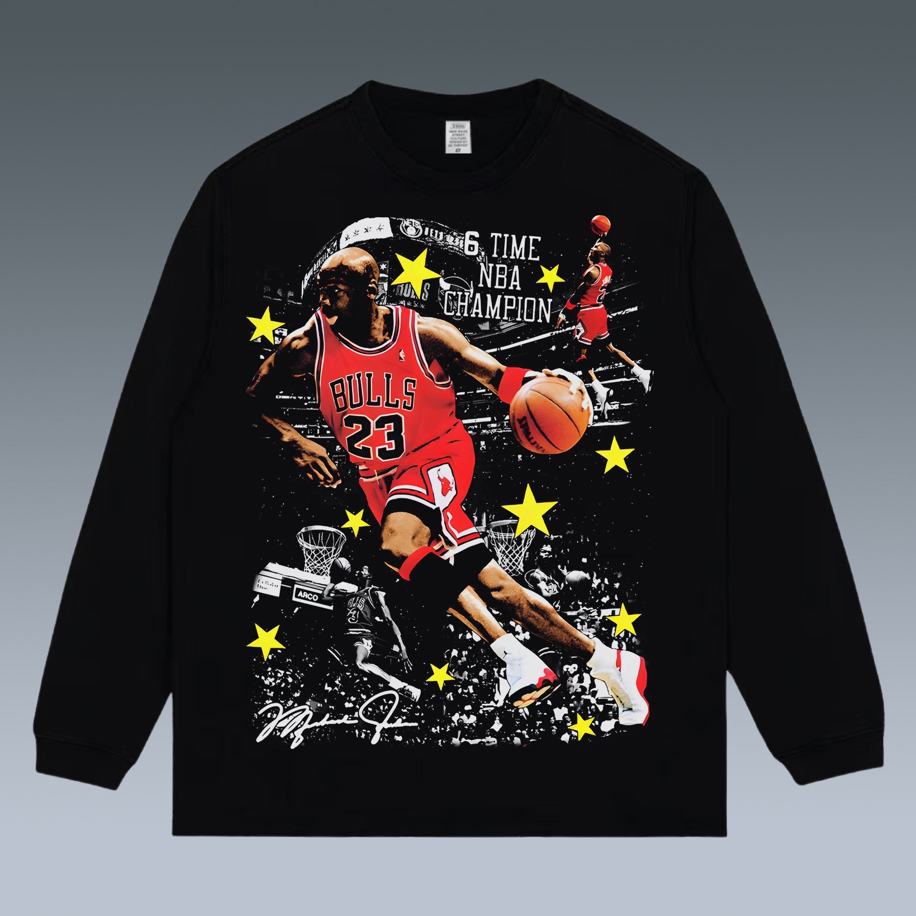 VINTAGE LONG SLEEVE TEE | MICHAEL JORDAN