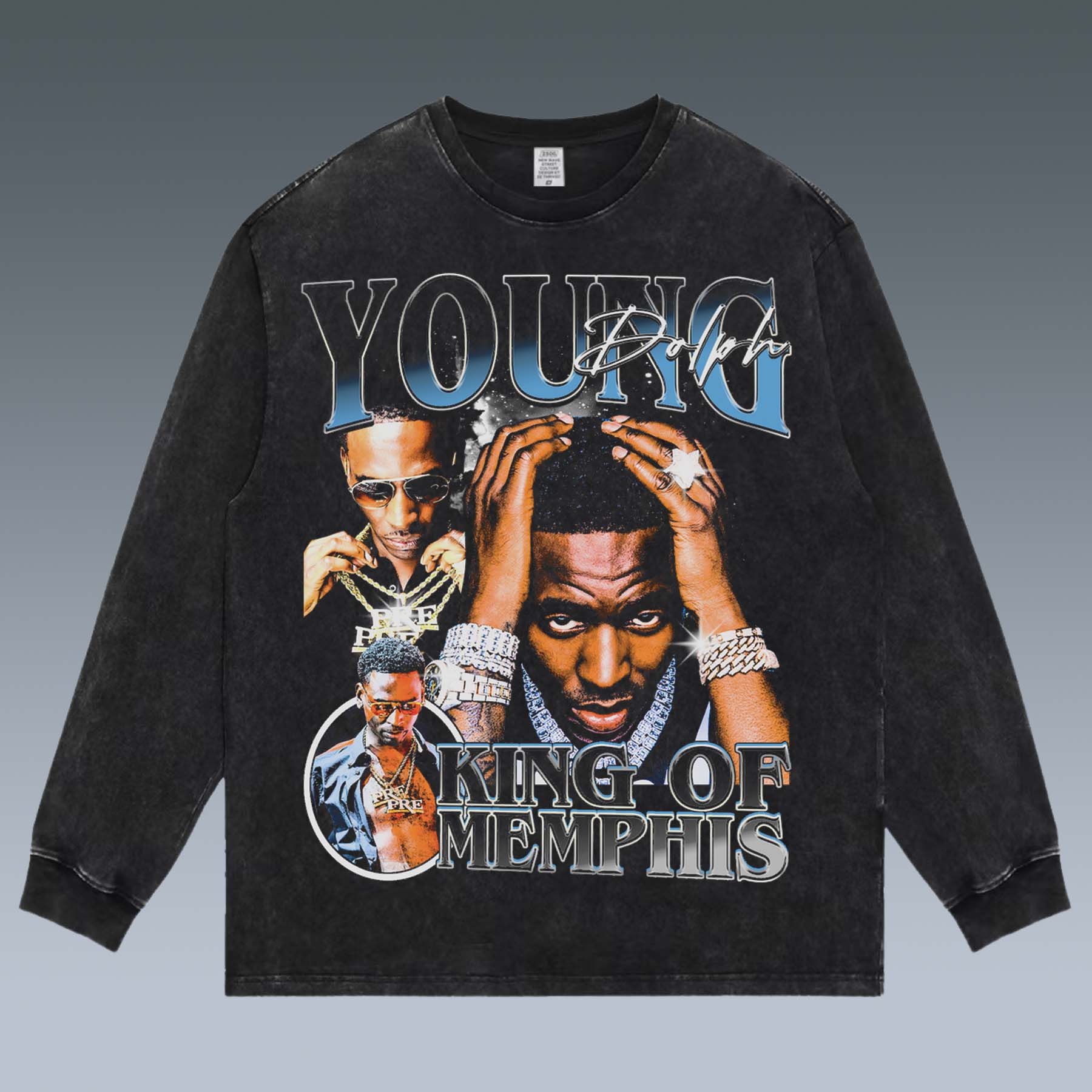 VINTAGE LONG SLEEVE TEE | YOUNG DOLPH