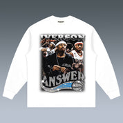 VINTAGE LONG SLEEVE TEE | ALLEN IVERSON& AI& ANSWER