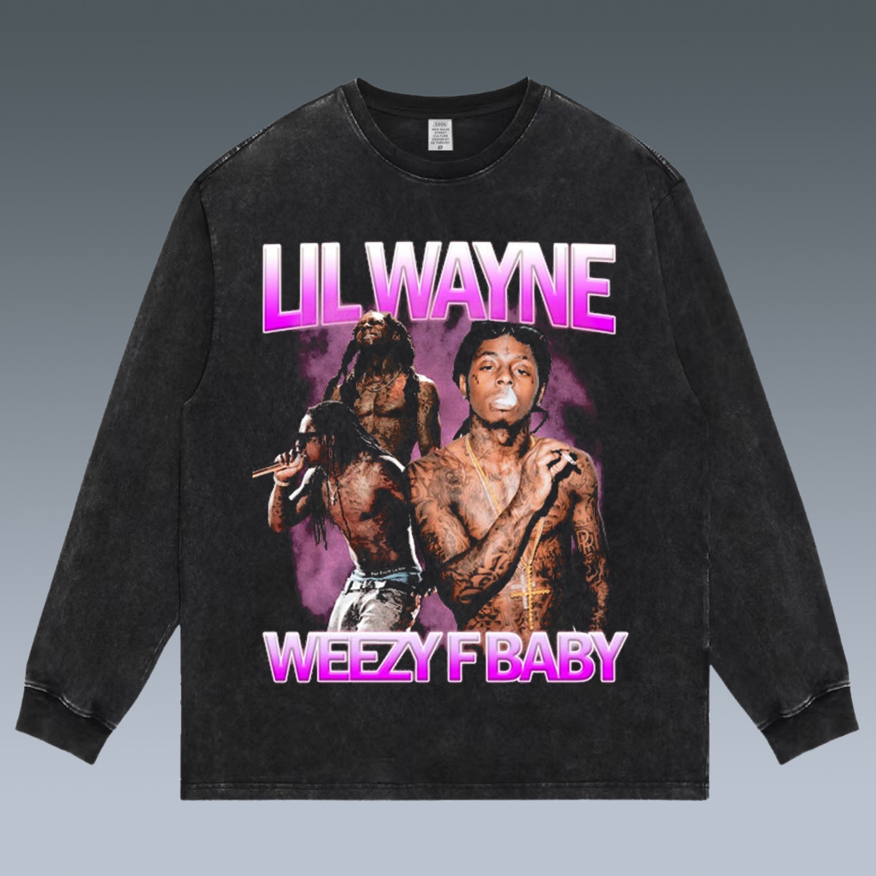 VINTAGE LONG SLEEVE TEE | LIL WAYNE