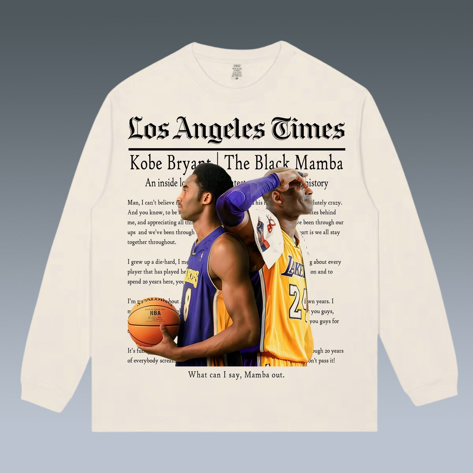 VINTAGE LONG SLEEVE TEE | KOBE FOREVER