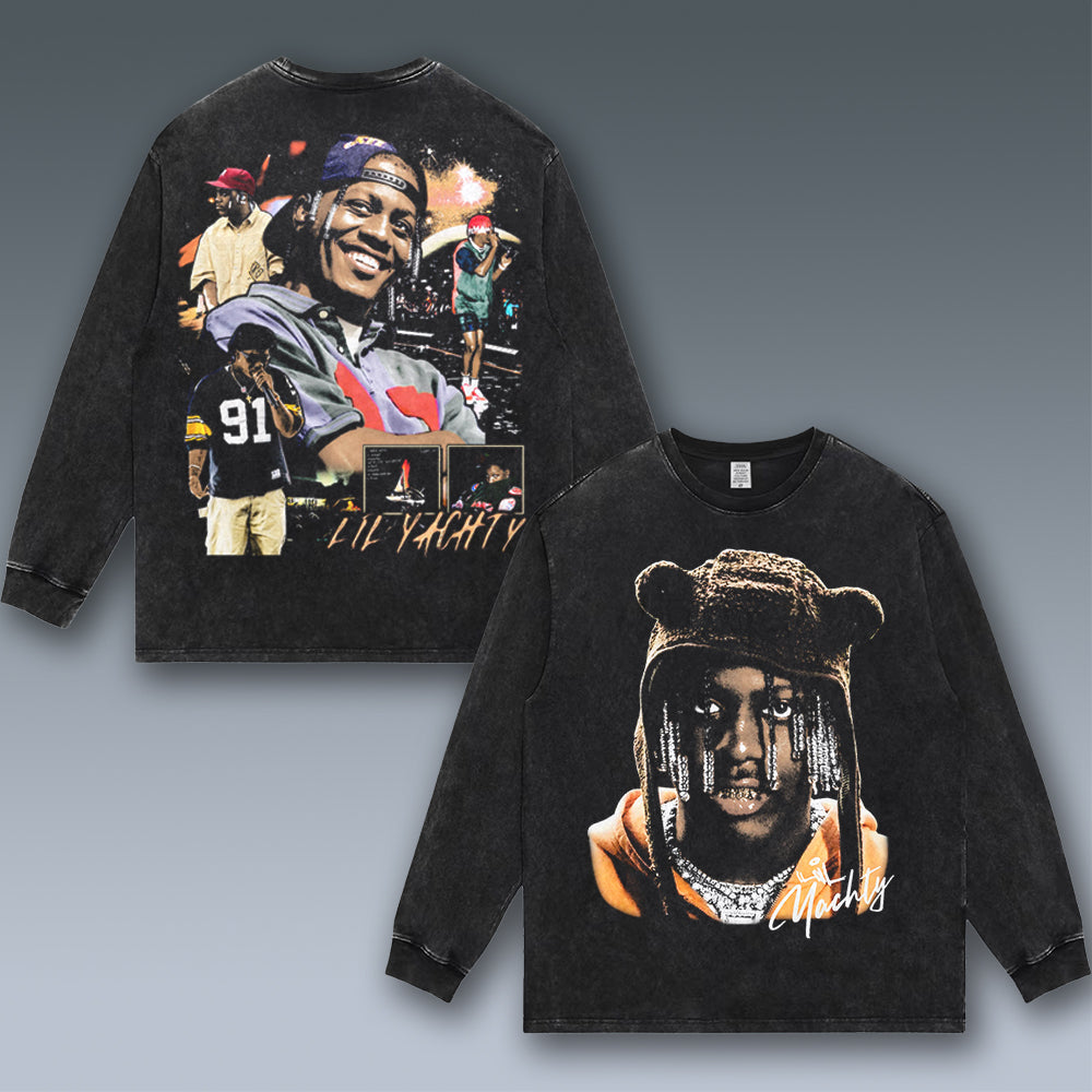 VINTAGE LONG SLEEVE TEE | LIL YACHTY