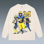 VINTAGE LONG SLEEVE TEE | MICHIGAN WOLVERINES