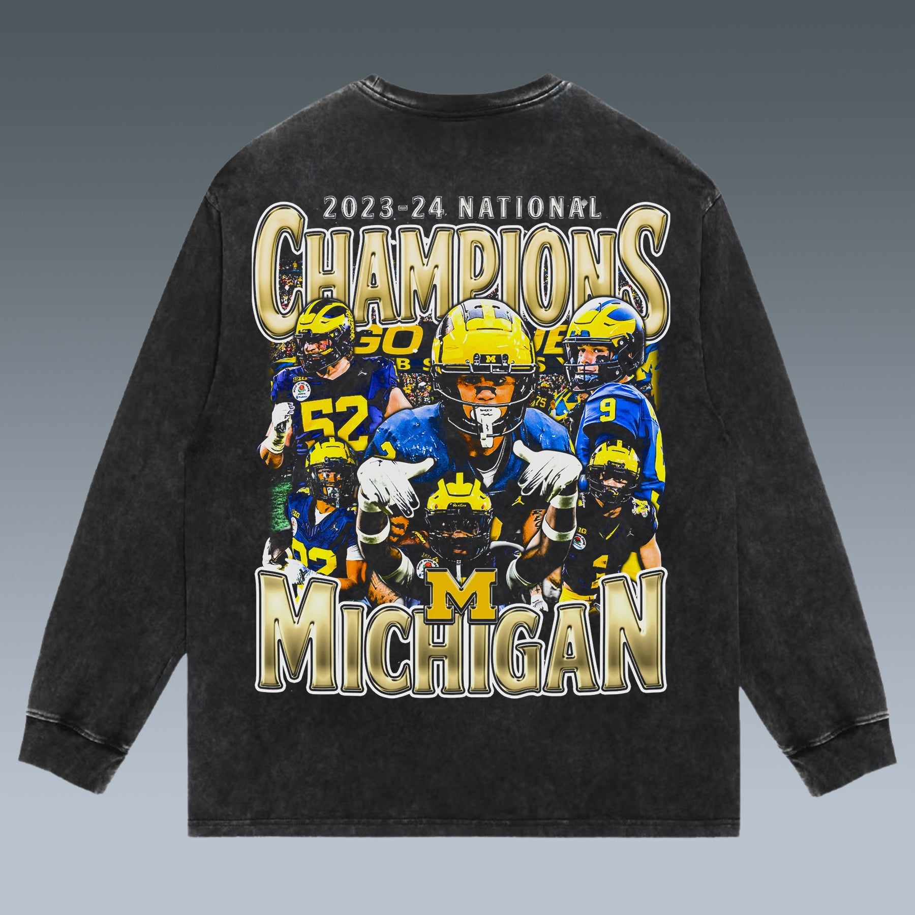 VINTAGE LONG SLEEVE TEE | MICHIGAN WOLVERINES