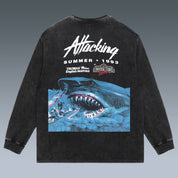 VINTAGE LONG SLEEVE TEE |  JAWS