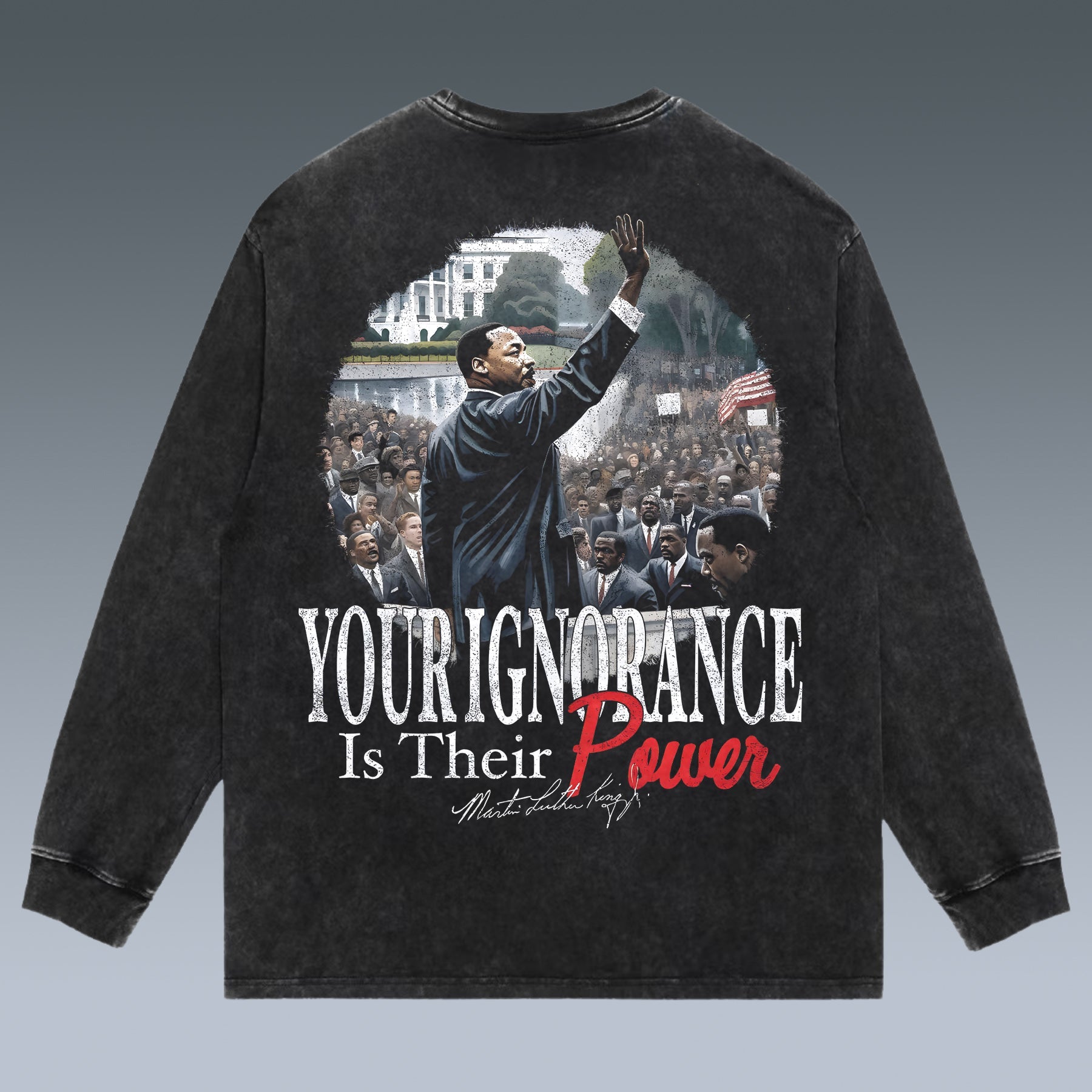 VINTAGE LONG SLEEVE TEE | MARTIN LUTHER KING