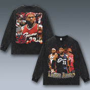 VINTAGE LONG SLEEVE TEE | LEBRON JAMES