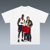 VINTAGE TEE | MICHAEL JORDAN-MICHAEL JACKSON-MACAULAY CULKIN