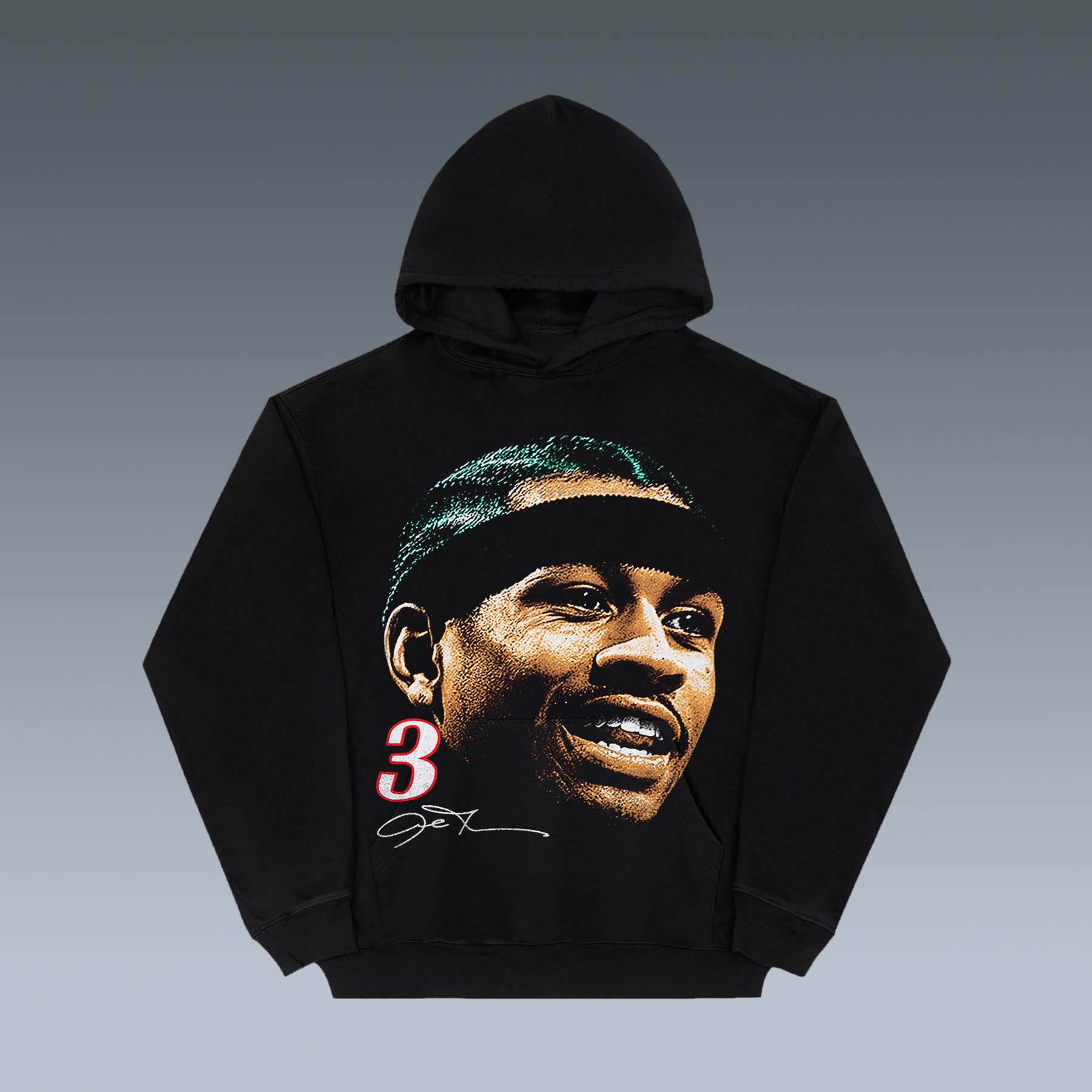 VINTAGE HOODIES | ALLEN IVERSON-AI-THE ANSWER