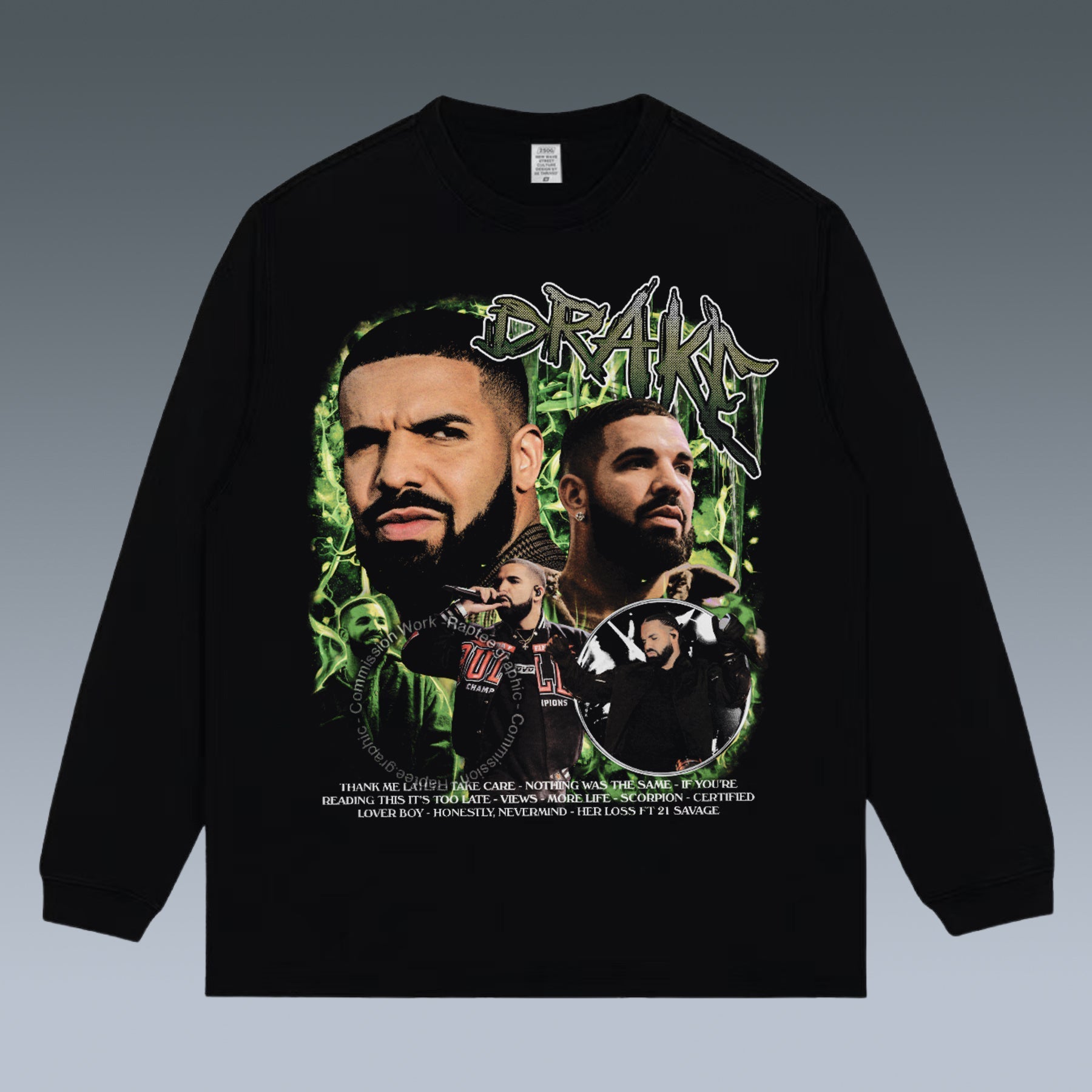 VINTAGE LONG SLEEVE TEE | DRAKE