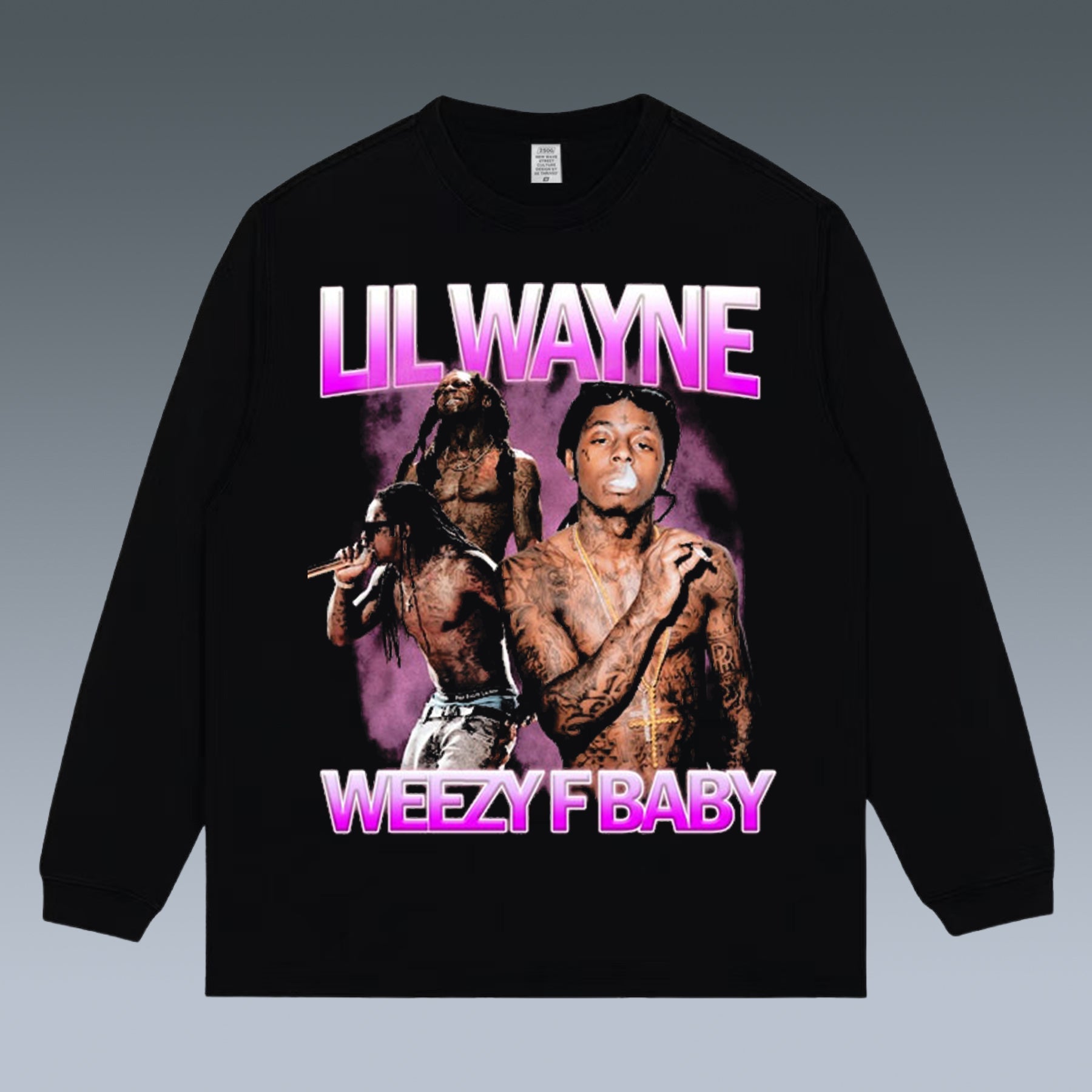 VINTAGE LONG SLEEVE TEE | LIL WAYNE